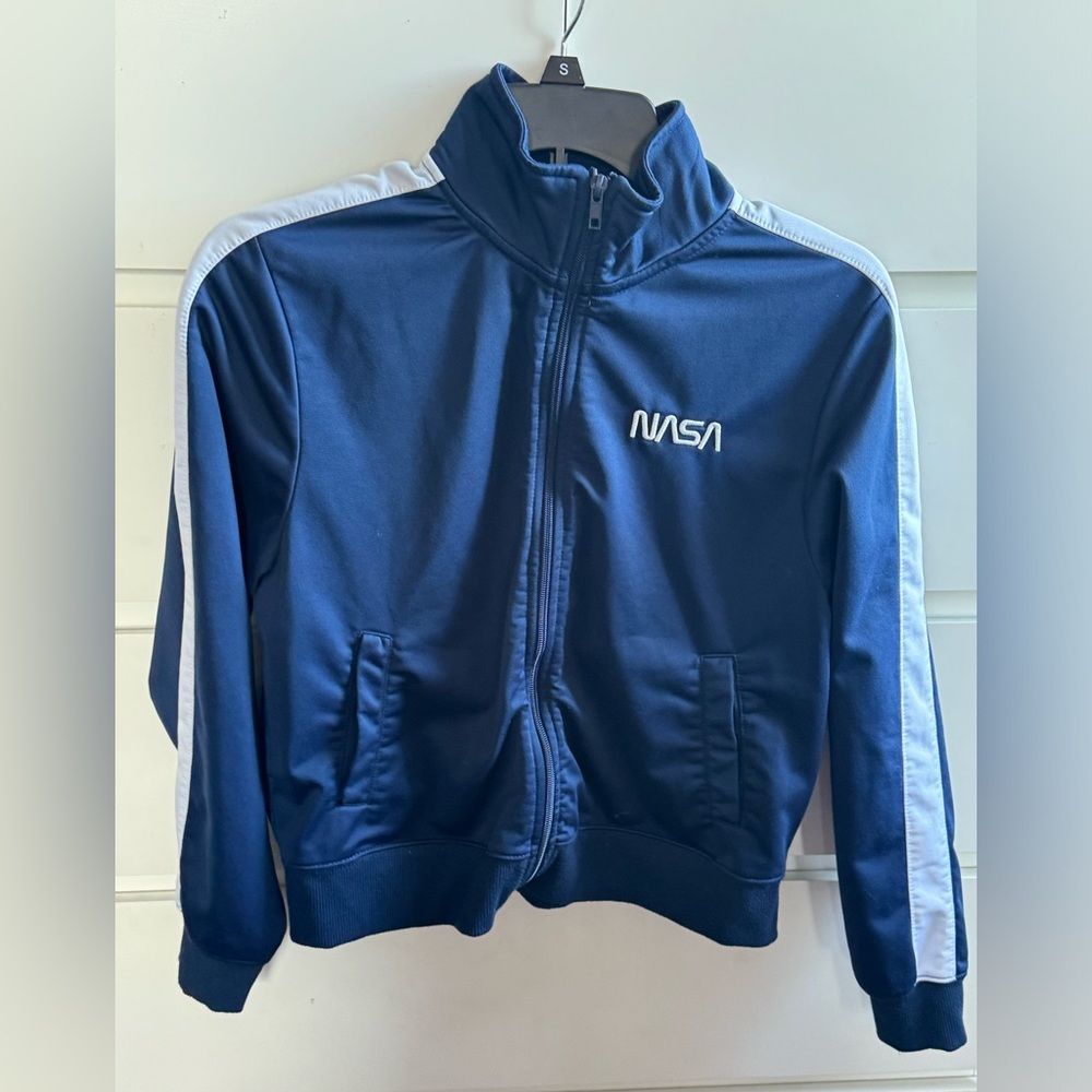 Mighty Fine NASA Crop Sweater